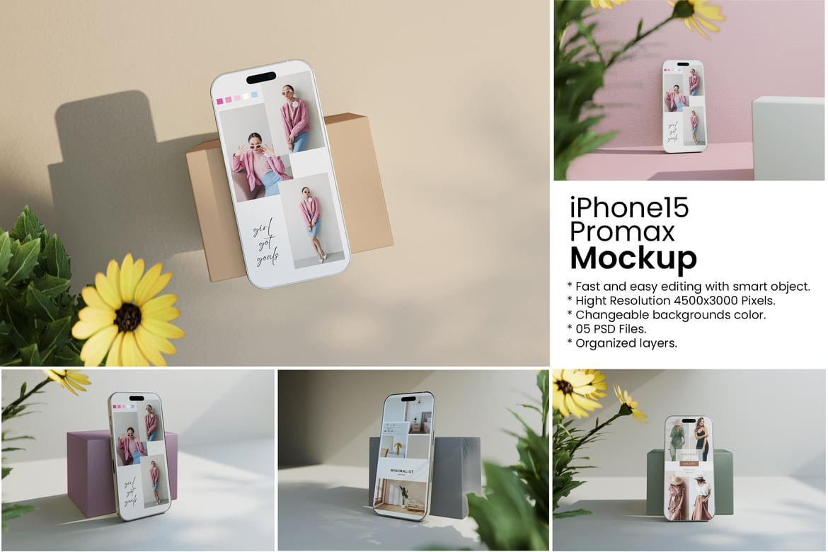 Realistic Smartphone Mockup（168069）-技能树